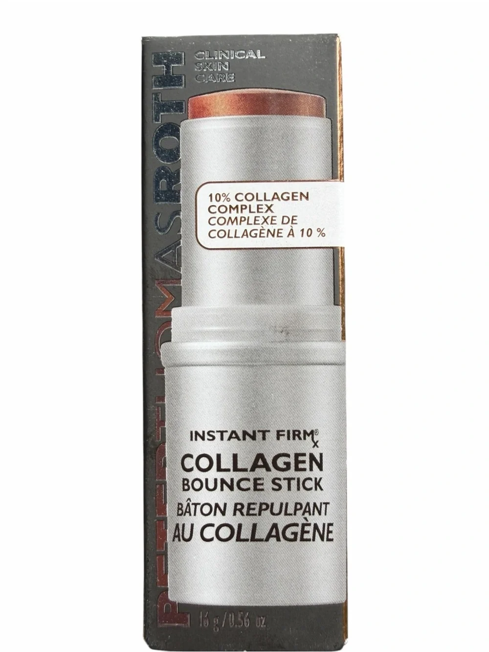 Peter Thomas Roth Instant Firm X Collagen Bounce Stick Bronze Glow NIB